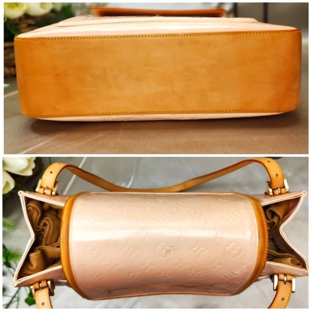 Louis Vuitton Vernis Petronia Street Marshmallow w/ Dust Bag & COA EUC